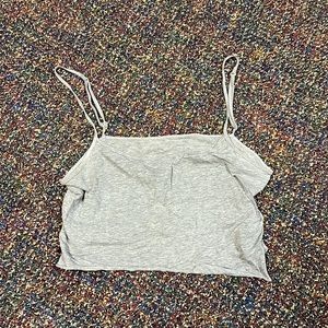 Womens cropped XS tank